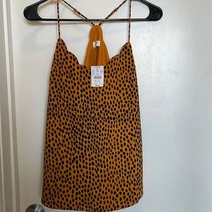 J. Crew • Scalloped Cami Top